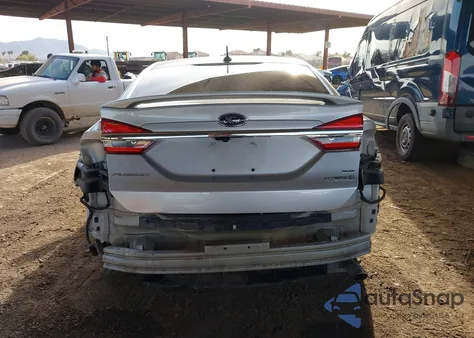 2017 Ford Fusion Hybrid Se from USA, damaged, VIN 3FA6P0LU4HR296341